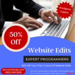Unlock Your Website’s Potential with 50% Off Website Edits!